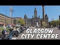 Walking in glasgow city centre  april 2023