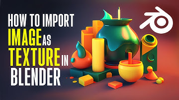 How to import image as texture in blender 3.2 || Deepak Graphics Hindi