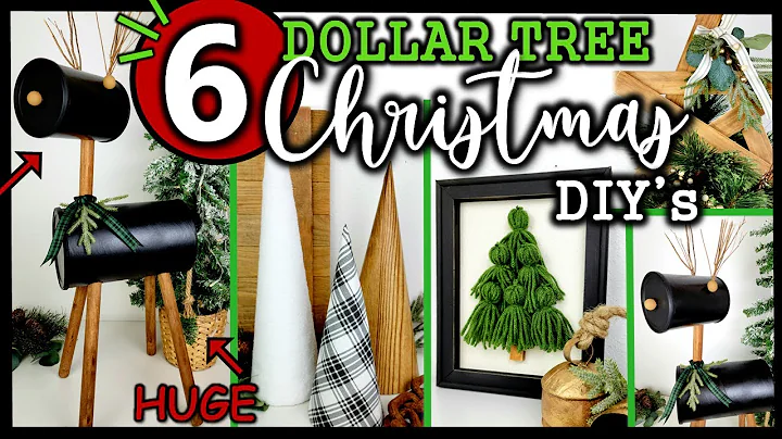 CHRISTMAS Home Decor IDEAS | Dollar Tree Christmas DIY | Cheap $1 Decor that looks EXPENSIVE!