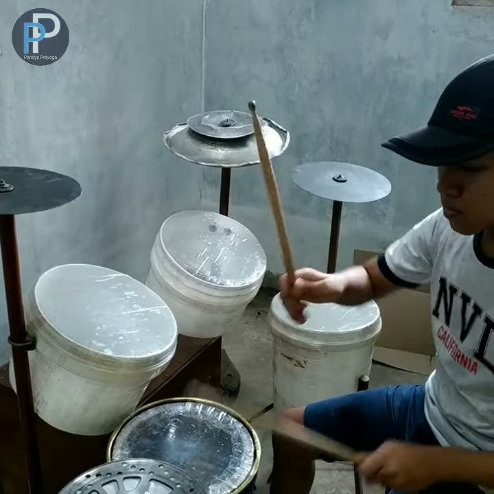 [The Dance Of Eternity] Dream Theater-Using Homemade Drum Set #shorts