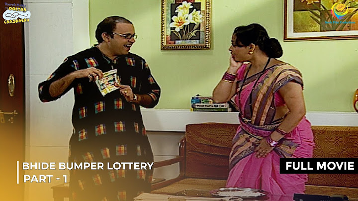 Bhide Ki 1 Crore Bumper Lottery | FULL MOVIE | Part 1 | Taarak Mehta Ka Ooltah Chashmah