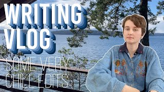 A very chill editing vlog | Holding a Ghost Edits!