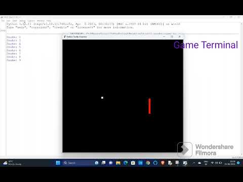 Snake game using python programming
