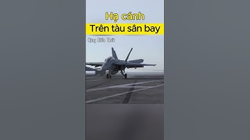 Đẩy ga hết cỡ khi hạ cánh trên tàu sân bay #congkienthuc #maybay