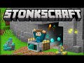 FIZ UM CARRINHO MINERADOR! / StonksCraft #8