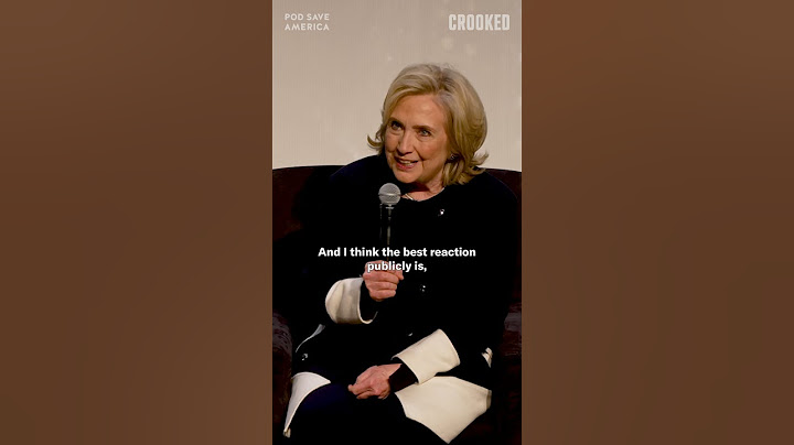 Hilary Clinton's Trump Indictment reaction #shorts