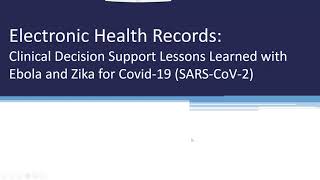 Monthly EHR Vendor and Public Health Webinar: 2019-Novel Coronavirus (COVID-19) and Health IT