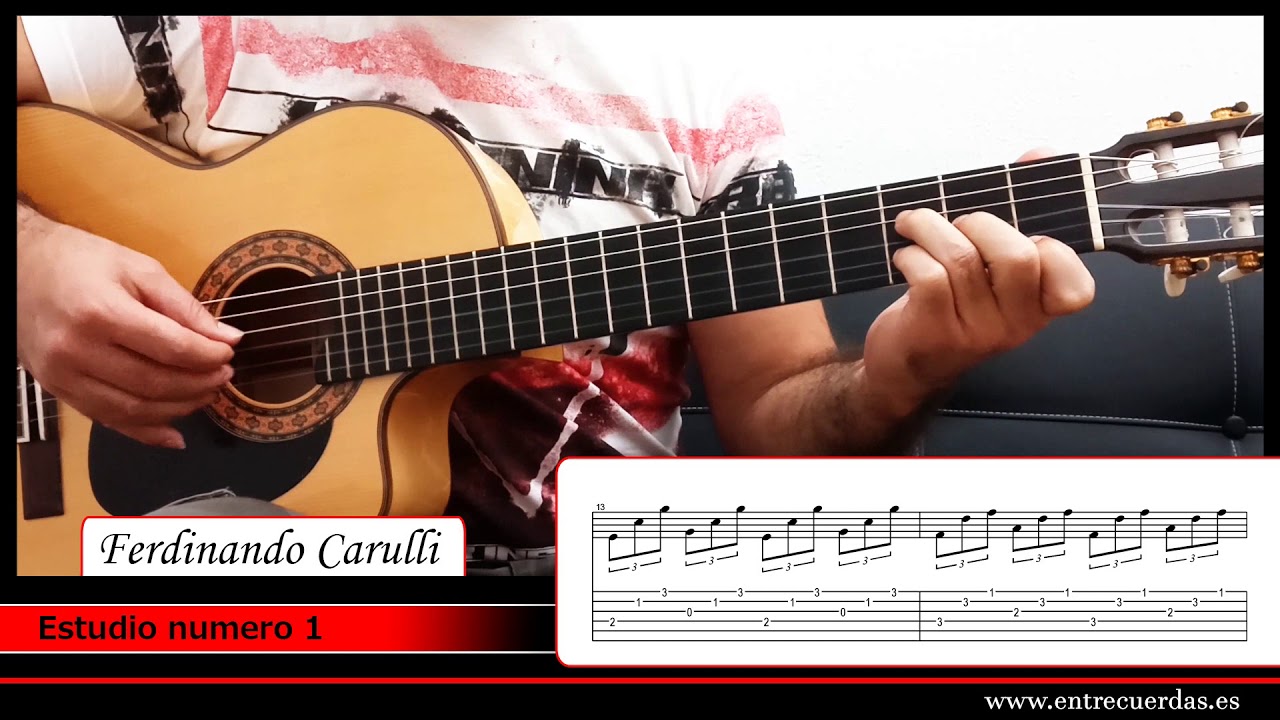 Ferdinando Carulli  ( Estudio Nº 1 )