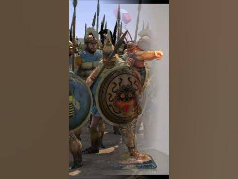 Щит Гоплон Древняя Греция Гоплит Shorts - YouTube