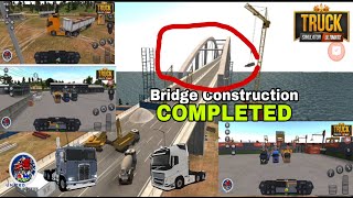 Truck Simulator Ultimate : Android Gameplay | Bridge Construction Complete✓ screenshot 2