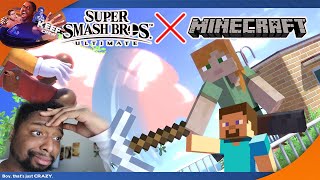 Nintendo did this for the memes... | Minecraft Steve in Smash Ultimate reaction|