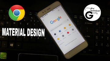 HOW TO ENABLE MATERIAL DESIGN IN CHROME!!- TECHNICAL GREEDY