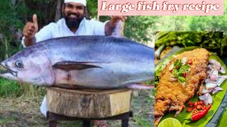 Full RED SNAPPER FISH | Big Fish Grill Recipe Cooking in Village | Fish Fry in Clay | Ancient Cooking News