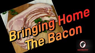 Bringing Home The Bacon #bacon see my dogs at the end.
