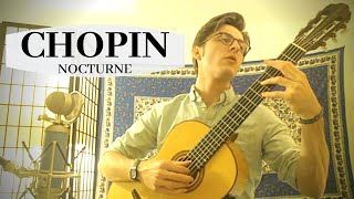 PDF Sample Chopin Nocturne Op. 9, No. 2_Guitar guitar tab & chords by Brandon Acker.