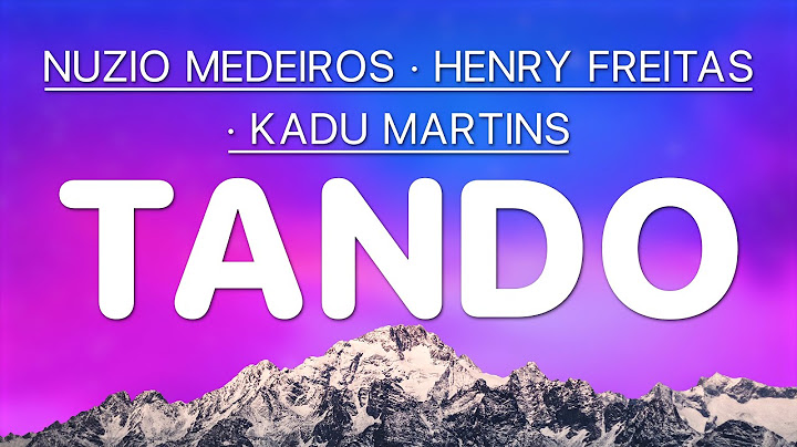 Nuzio Medeiros & Henry Freitas & Kadu Martins - Tando [4K Letra/Lyrics]