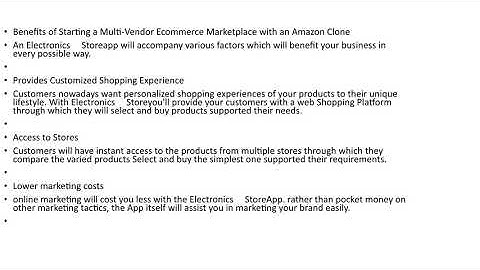 Electronics Store Multi Vendor Shopping Script