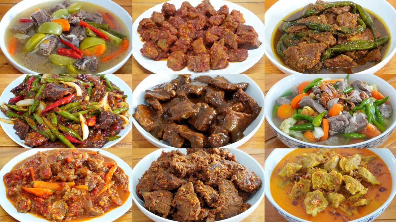 12 RESEP MASAKAN DAGING SAPI UNTUK MENU LEBARAN| ENAK DAN MUDAH PASTI KETAGIHAN !!
