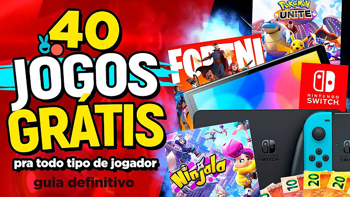 Pague Barato e Jogue Muito - Jogos Com o Melhor Custo x Benefício no Nintendo  Switch #NintendoBarato 