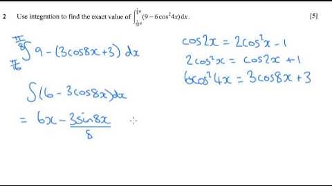 OCR Core 4 June 2016 q2 -A2 Maths - Trigonometry