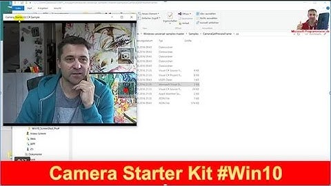 Windows 10 Sample: Camera Starter Kit