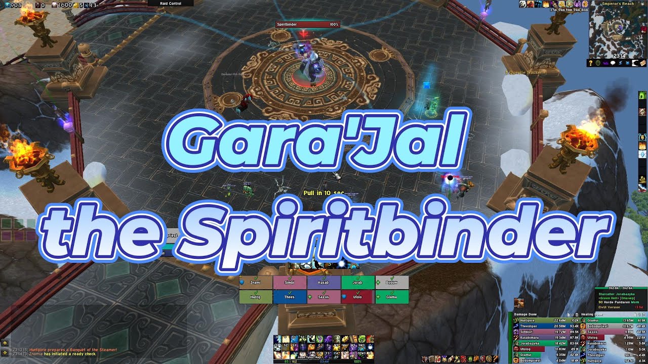 Gara'Jal the Spiritbinder 10 Heroic, Mogu'Shan Vaults, Mists Of Pandaria Classic World of Warcraft