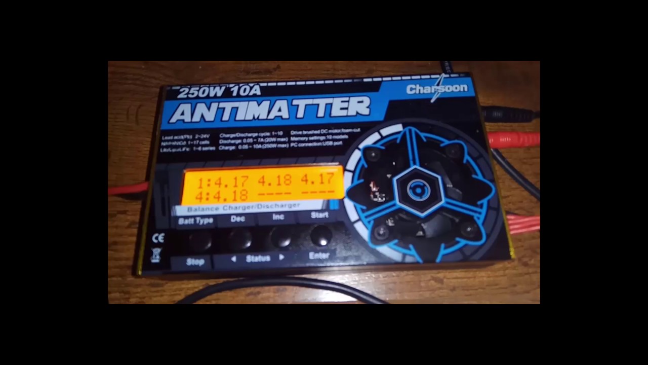 charsoon antimatter 250w overcharges - RC Groups