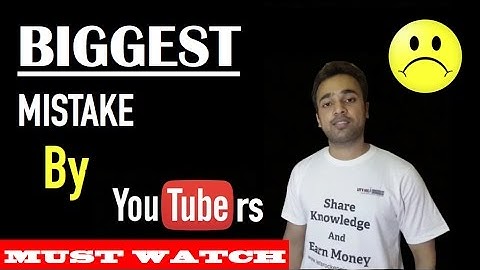 Biggest Mistake by YouTubers Invalid Click Activity - SEO Search Engine Optimization Strategies