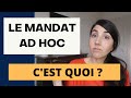 Le mandat ad hoc pour les entreprises en difficultes cest quoi