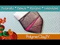 Simple Faux Raku Crackle Tutorial for polymer clay art and jewelry