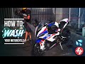 How To Wash Your Motorcycle