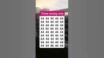 Three wrong only #brainteaser #search #find #shortvideo