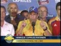 Henrique Capriles Radonski No reconoce Resultados del CNE 14 Abril. (Completo)