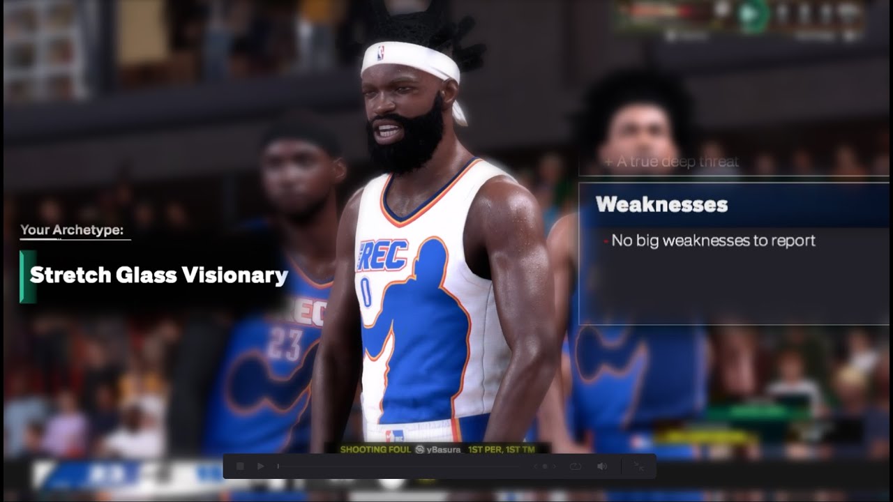 MY NO WEAKNESS 7 FOOT ISO STRETCH PG IS INSANE ON NBA 2K26