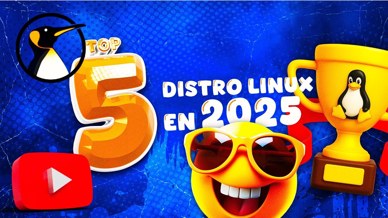 TOP 5 des distributions Linux pour tous en 2025 ! - YouTube