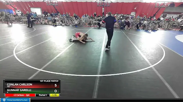 145 Lbs 1st Place Match - Conlan Carlson, MN Vs Gu...