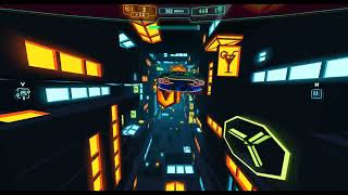 Neon Flytron: Cyberpunk Racer / Free PC game screenshot 3