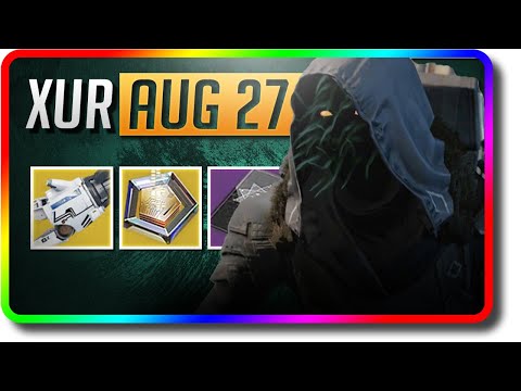 Destiny 2 Beyond Light - Xur Location, Exotic Weapon Tractor Cannon (8/270/2021 August 27)