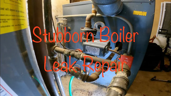 Difficult Boiler Leak Repair & Circulator Pump Replacement