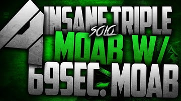 Mw3: No Supporrt Spawnrush  Triple Moab w/69 Sec. Moab on Terminal