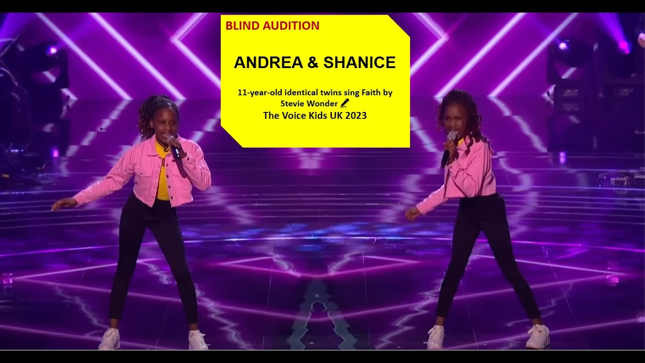 Andrea & Shanice The Voice of Kids UK 2023 Blind Audition Short Version YouTube Andrea & Shanice The Voice of Kids UK 2023 Blind Audition Short Version YouTube