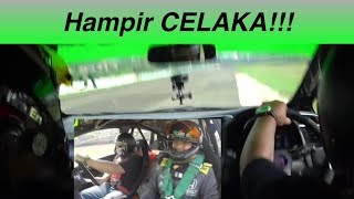 Driving Racing Honda Jazz in Sentul Race Track