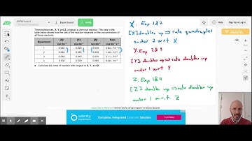 Initial rates method to calculate orders - Standard (A Level Chemistry OCR AQA Edexcel)