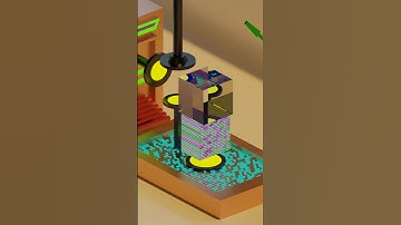 Box machine! #shorts #blender #3d #satisfying #cube #box #machine #art #artist #animation