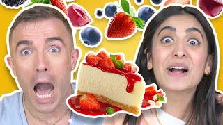 Chefs Try Each Other's Cheesecake