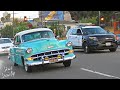 Lowriders Cruise Sunset Blvd in Los Angeles California