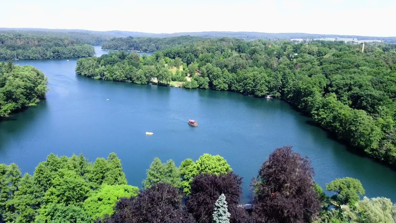 Łagów Lubuski - widok z drona