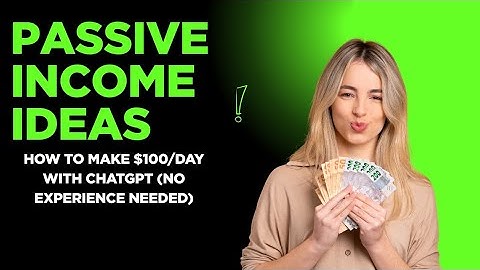 How to Make $100/Day with ChatGPT (No Experience Needed)💸💸