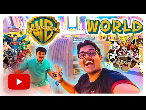 Warner Bros. World (WB WORLD) ABU DHABI – YAS ISLAND  || REVIEW VLOG !!!