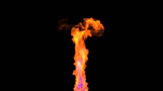 Fire tornado with Fumefx test01